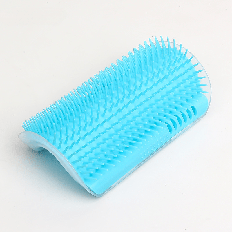 Cat Corner Self Grooming Brush – Wall-Mounted Pet Massager Comb