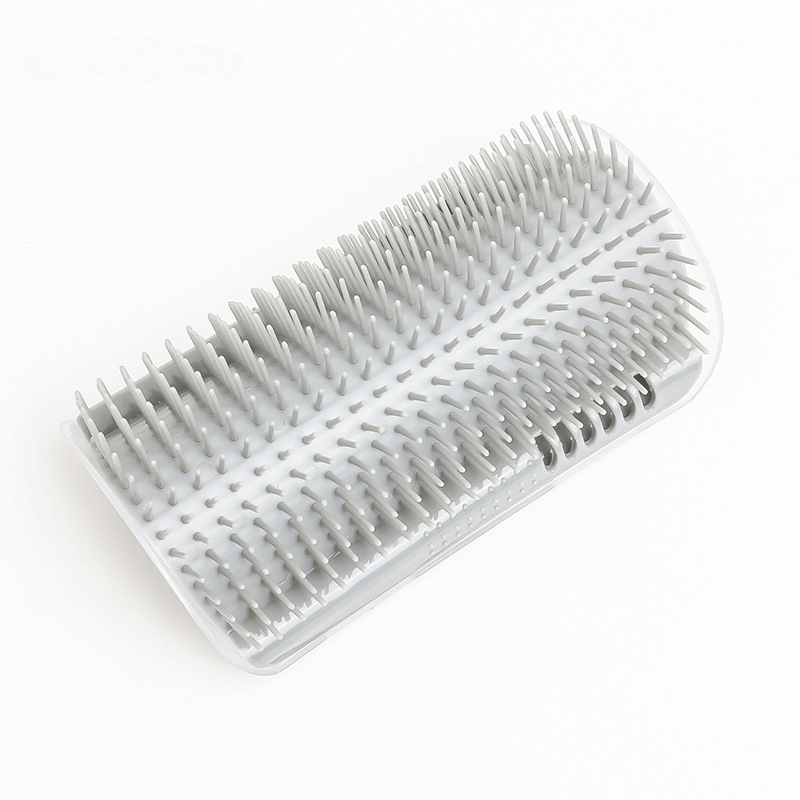 Cat Corner Self Grooming Brush – Wall-Mounted Pet Massager Comb