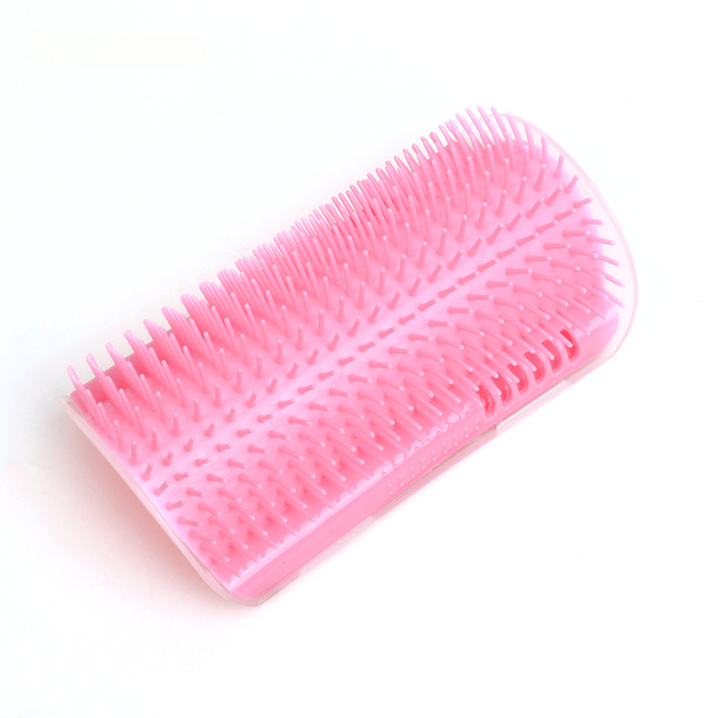 Cat Corner Self Grooming Brush – Wall-Mounted Pet Massager Comb