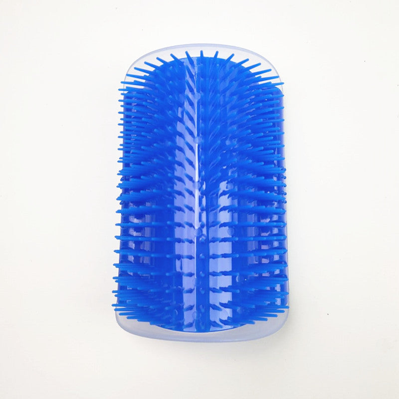 Cat Corner Self Grooming Brush – Wall-Mounted Pet Massager Comb