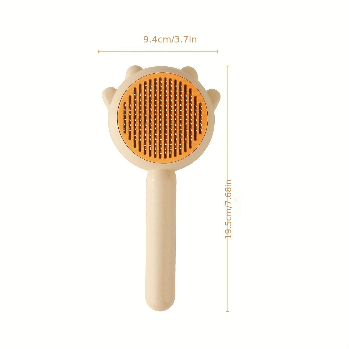 Premium Cat Self Grooming Brush - Cats Grooming Essential for Healthy Coat, Gentle Massage, Shedding Remover, and Claw Care - Easy to Clean, Pet-Friendly Design, Kitten and Adult Cat Suitable