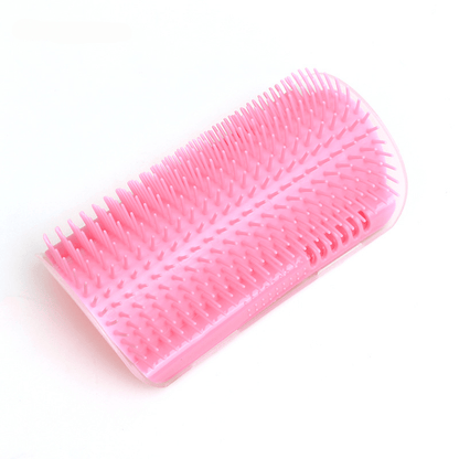 Cat Corner Self Grooming Brush – Wall-Mounted Pet Massager Comb