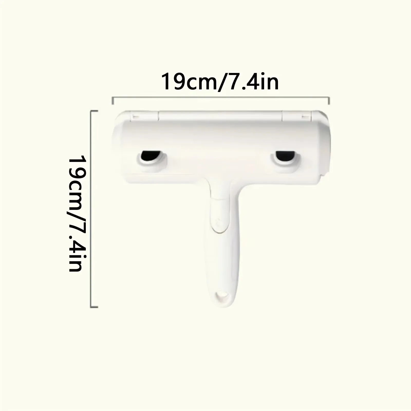 Reusable Pet Hair Remover Roller – Self-Cleaning Brush for Cat & Dog Fur