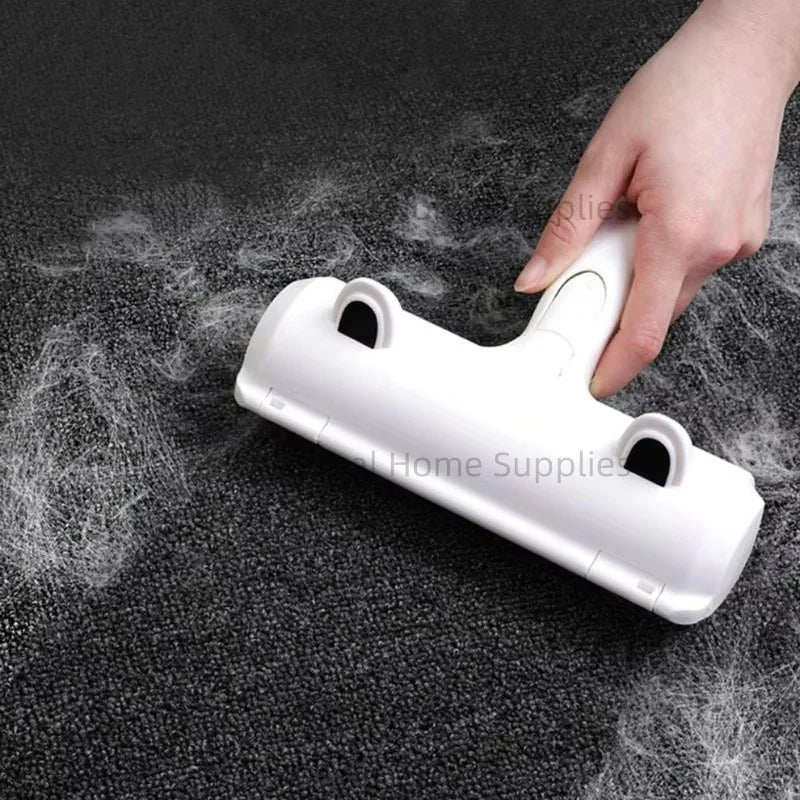 Reusable Pet Hair Remover Roller – Self-Cleaning Brush for Cat & Dog Fur