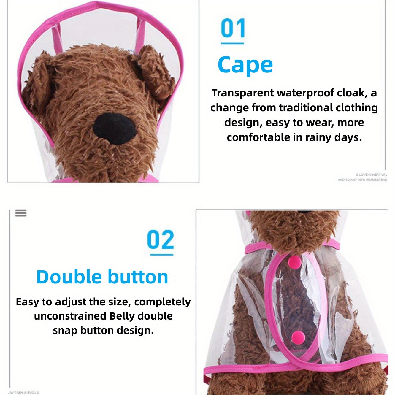 Transparent Dog Raincoat with Hood + Waterproof Shoes – Stylish & Protective