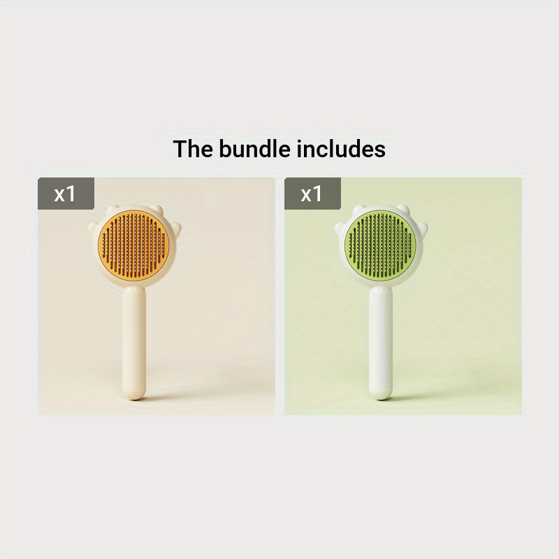 Premium Cat Self Grooming Brush - Cats Grooming Essential for Healthy Coat, Gentle Massage, Shedding Remover, and Claw Care - Easy to Clean, Pet-Friendly Design, Kitten and Adult Cat Suitable